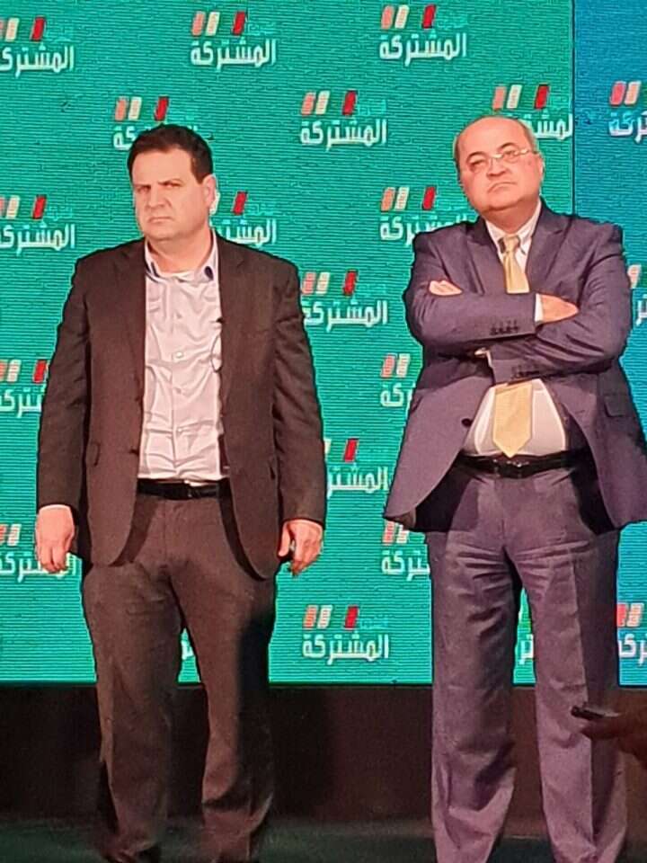 מטה הרשימה המשותפת. | אסף גבור