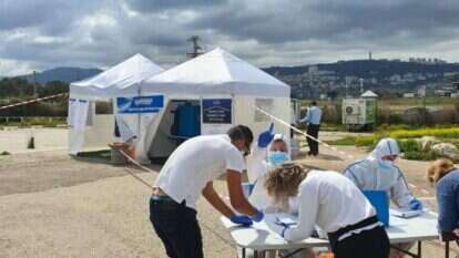 קלפי ייעודית למבודדי הקורונה. | יאיר קראוס קלפי ייעודית למבודדי הקורונה. | יאיר קראוס