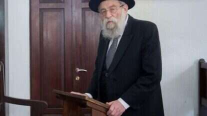 הרב אריה שטרן. | הדס פרוש, פלאש 90