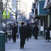 יהודים חרדים בניו־יורק. למצולמים אין קשר לכתבה. | נתי שוחט, פלאש 90