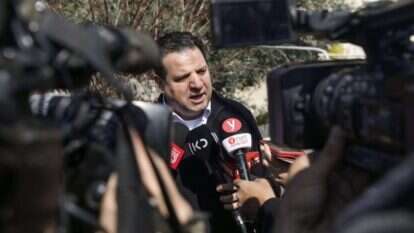 יו"ר הרשימה המשותפת איימן עודה. | AFP