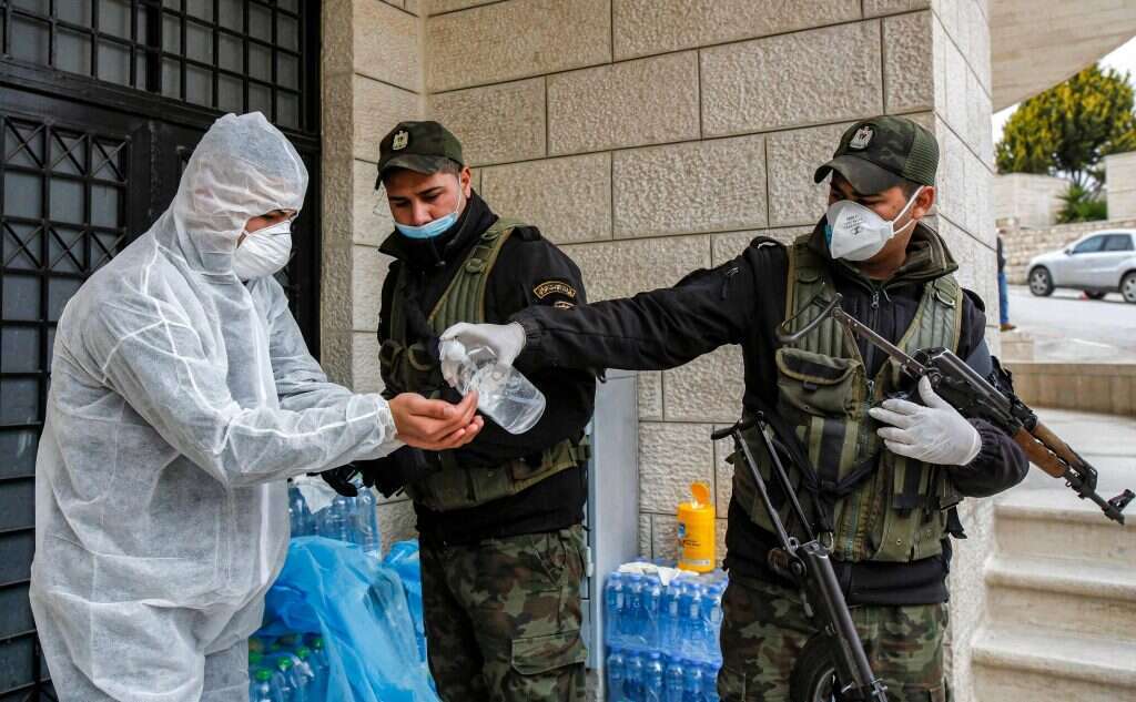 קורונה בבית לחם. | AFP קורונה בבית לחם. | AFP