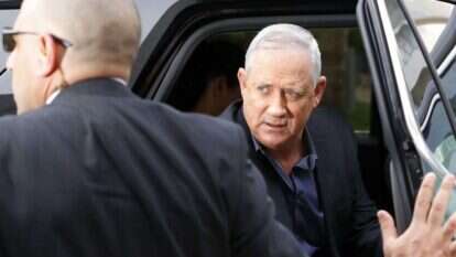 יו"ר כחול לבן בני גנץ. | AFP