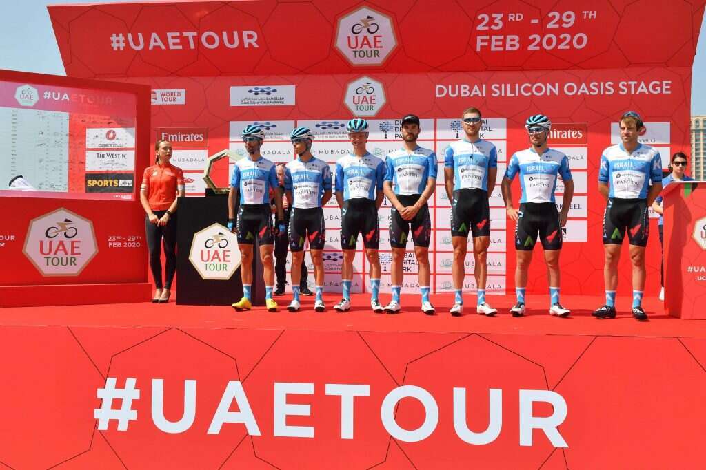 הבכירים בארץ. קבוצת "ישראל סטראט–אפ ניישן" בדובאי. | AFP הבכירים בארץ. קבוצת "ישראל סטראט–אפ ניישן" בדובאי. | AFP