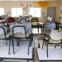 כיתה ריקה בנתניה, אילוסטרציה. | AFP