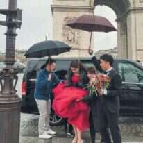 שער הניצחון בפריז, פברואר 2020. | חגי סגל