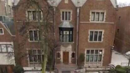 בית הכנסת ב-770, מקום מגוריו של הרבי מלובביץ' המנוח. | מסך מתוך יוטיוב