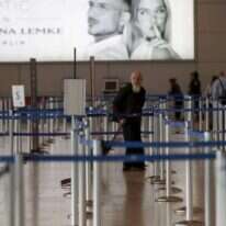 נמל התעופה בן גוריון. | EPA