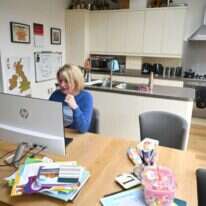 עבודה מהבית. | EPA