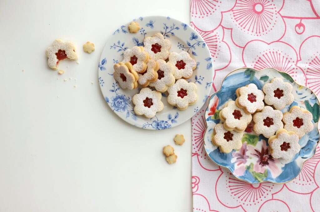 עוגיות פרח ריבה. | אפרת ליכטנשטט
