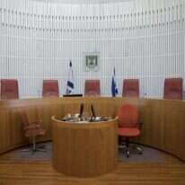 בית המשפט העליון. | יונתן זינדל, פלאש 90