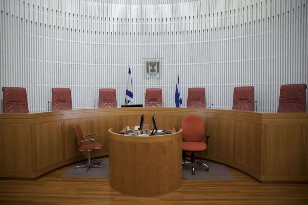 בית המשפט העליון. | יונתן זינדל, פלאש 90