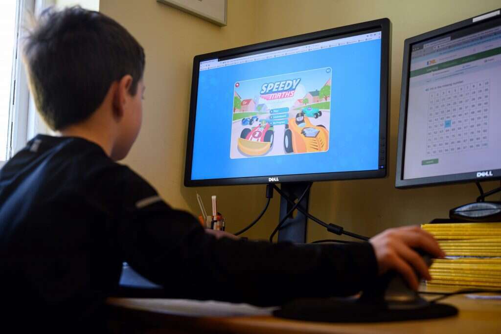 למידה מקוונת, אילוסטרציה. | AFP למידה מקוונת, אילוסטרציה. | AFP