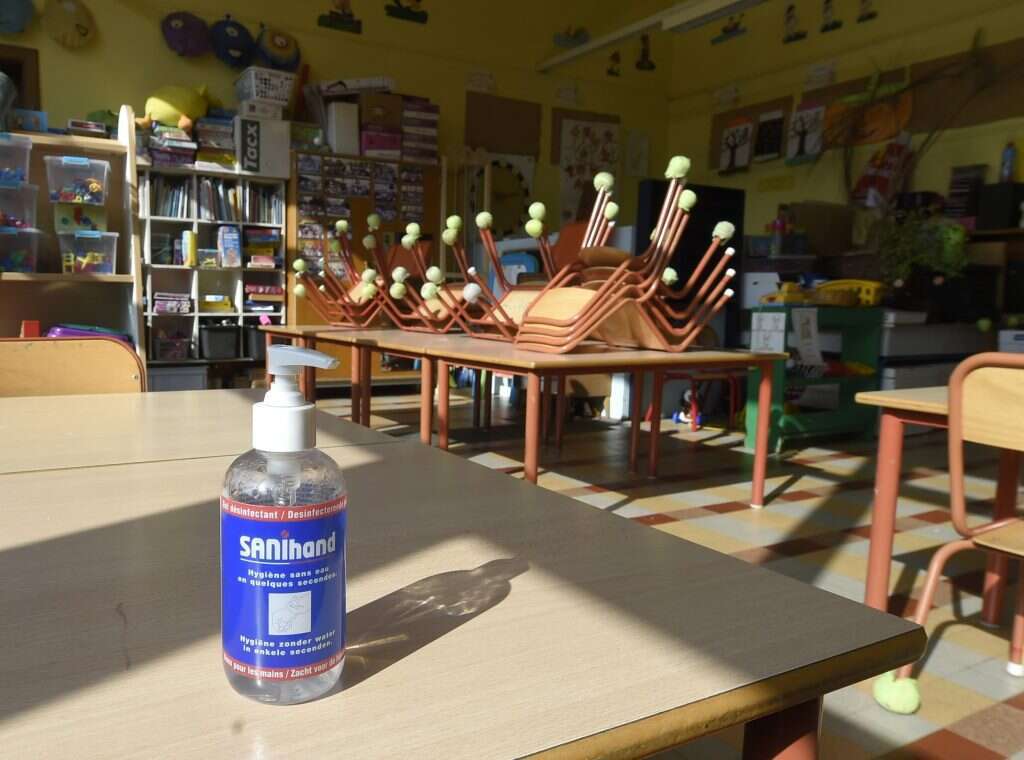 מצב מתמשך. כיתה ריקה. | גטי אימג'ס