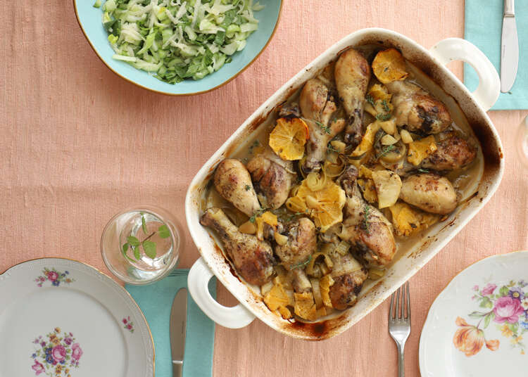 עוף בתפוזים. | אפרת ליכטנשטט