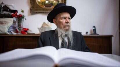 הרב גרשון אדלשטיין. | פלאש 90