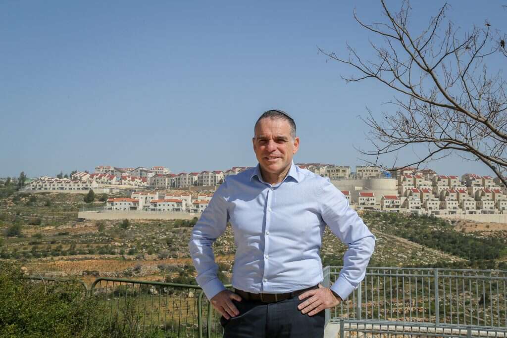 "משהו לא טוב עובר על מועצת יש"ע". עודד רביבי. | גרשון אלינסון, פלאש 90