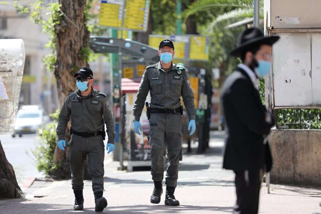 בני ברק בתחילת אפריל. | EPA
