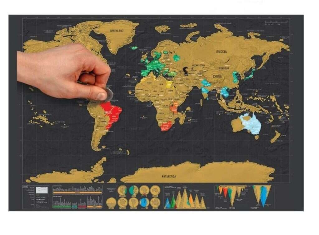 מפת עולם לתלייה על הקיר 229 שקל. | יחצ