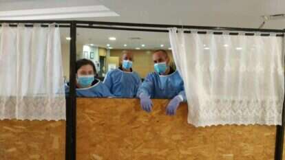 הצוות הממוגן במלון כינר. | באדיבות מלון כינר