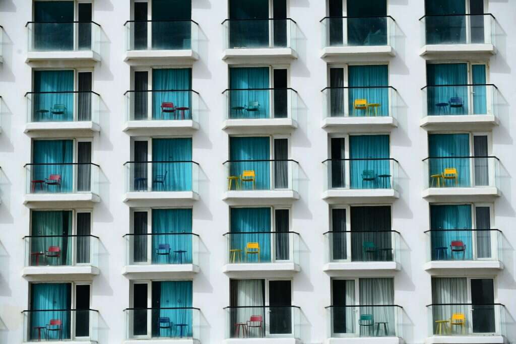 מלון ריק בתל־אביב. | תומר נויברג, פלאש 90