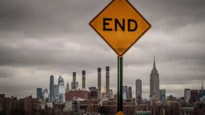 האירוניה: ניו יורק בימי קורונה. | EPA