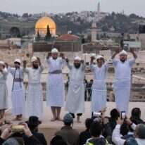 תרגול הקרבת קורבן פסח, 2019. | פלאש 90