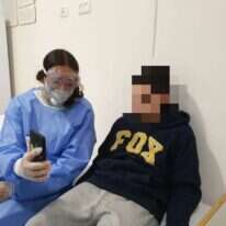 חניכת מכינת גליל עליון מתנדבת בעלה גדרה