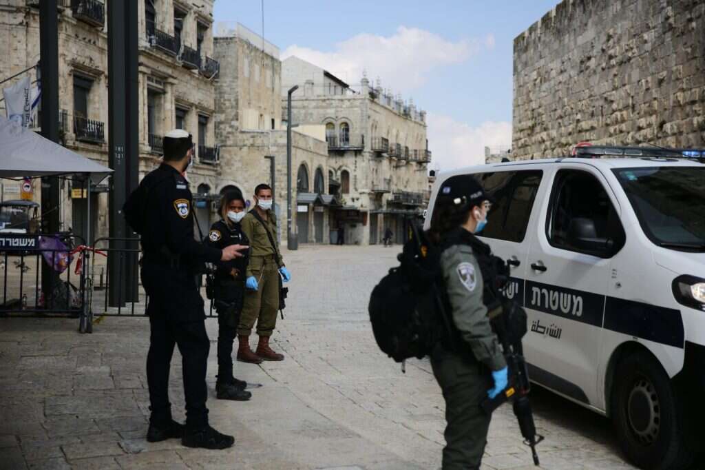 סגר בעיר העתיקה. | יהונתן ולצר/TPS סגר בעיר העתיקה. | יהונתן ולצר/TPS