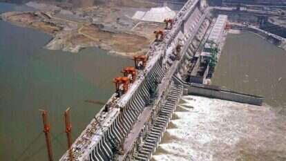 מקור למי השקיה ולהפקת חשמל, ואולי גם לאסונות. סכר שלושת הערוצים. | EPA