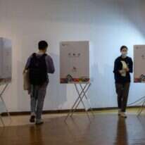 ההצבעות בבחירות בקוריאה. | AFP