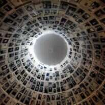 תמונות נספים במוזיאון יד ושם. | AFP