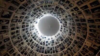 תמונות נספים במוזיאון יד ושם. | AFP