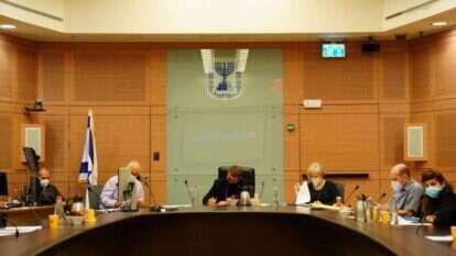 הדיון בוועדת חוץ וביטחון. קרדיט | דוברות הכנסת, עדינה ולמן