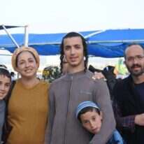 דביר שורק ז"ל עם משפחתו. | באדיבות המשפחה