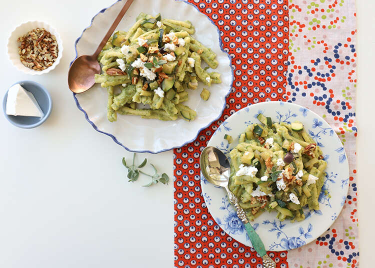 פסטה בקרם זוקיני. | אפרת ליכטנשטט