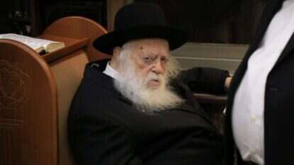 הרב חיים קנייבסקי. | נחמיה אברמס, סוכנות הידיעות "חדשות 24 "