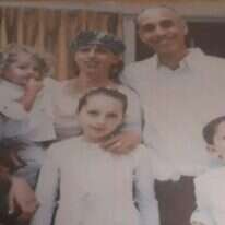 משפחת מזרחי שבועיים לפני הירצחו של ברוך הי"ד. תמונה: באדיבות המשפחה