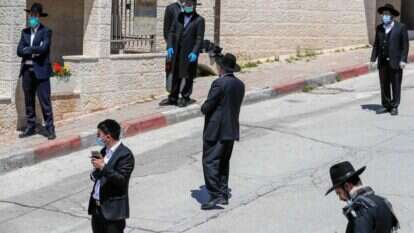 ירושלים, אפריל 2020. | AFP