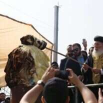 מיום עלותנו ממרוקו אנו עולים לקבר רבי שמעון. הרב שלמה עמאר בהילולת הרשב"י במירון, 2017. | חדשות 24