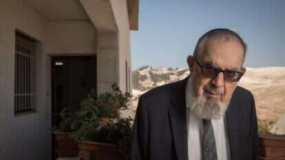 הרב נחום רבינוביץ' זצ"ל. | הדס פרוש, פלאש 90