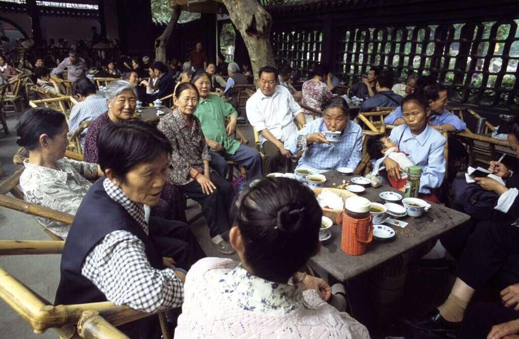 לא רק מחזק, מסייע לכליות ולירידה במשקל, אלא גם מונע סרטן. תה ירוק בסין. | גטי אימג'ס