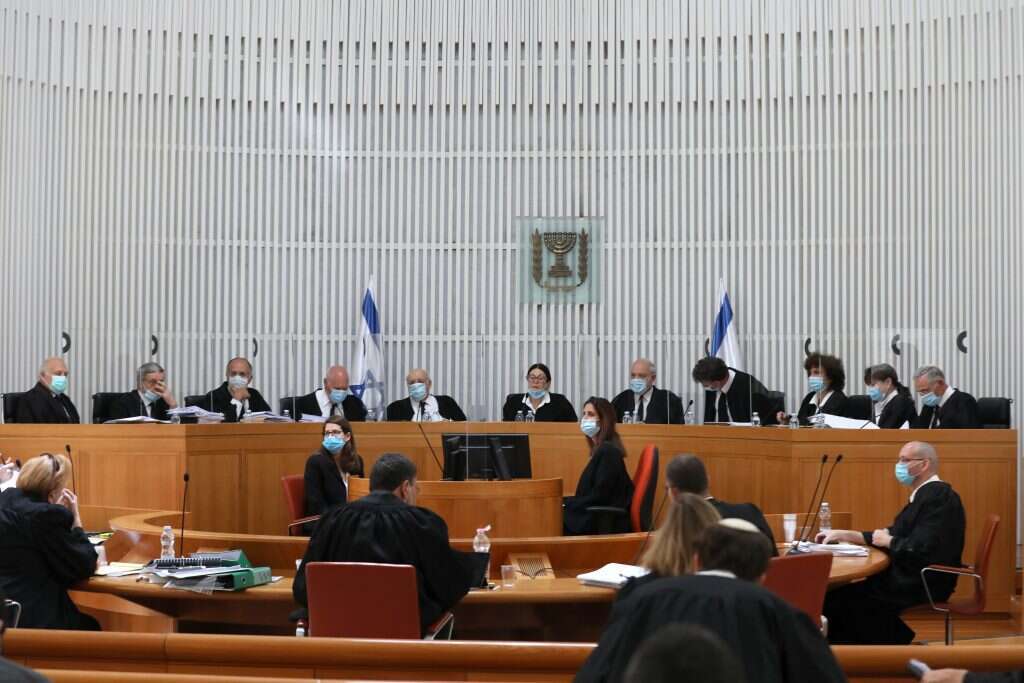 הדיון בבג"ץ, השבוע. | EPA הדיון בבג"ץ, השבוע. | EPA