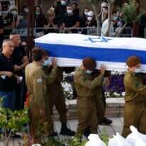 הלווייתו של רס"ל עמית בן יגאל ז"ל. | AFP