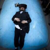 ציון רשב"י במירון, 2011. | EPA