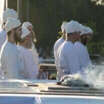 תרגול הקרבת קורבן פסח. | דויד מיכאל כהן/TPS