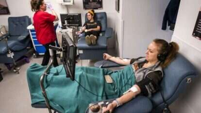 תרומת טסיות דם. אילוסטרציה. | EPA