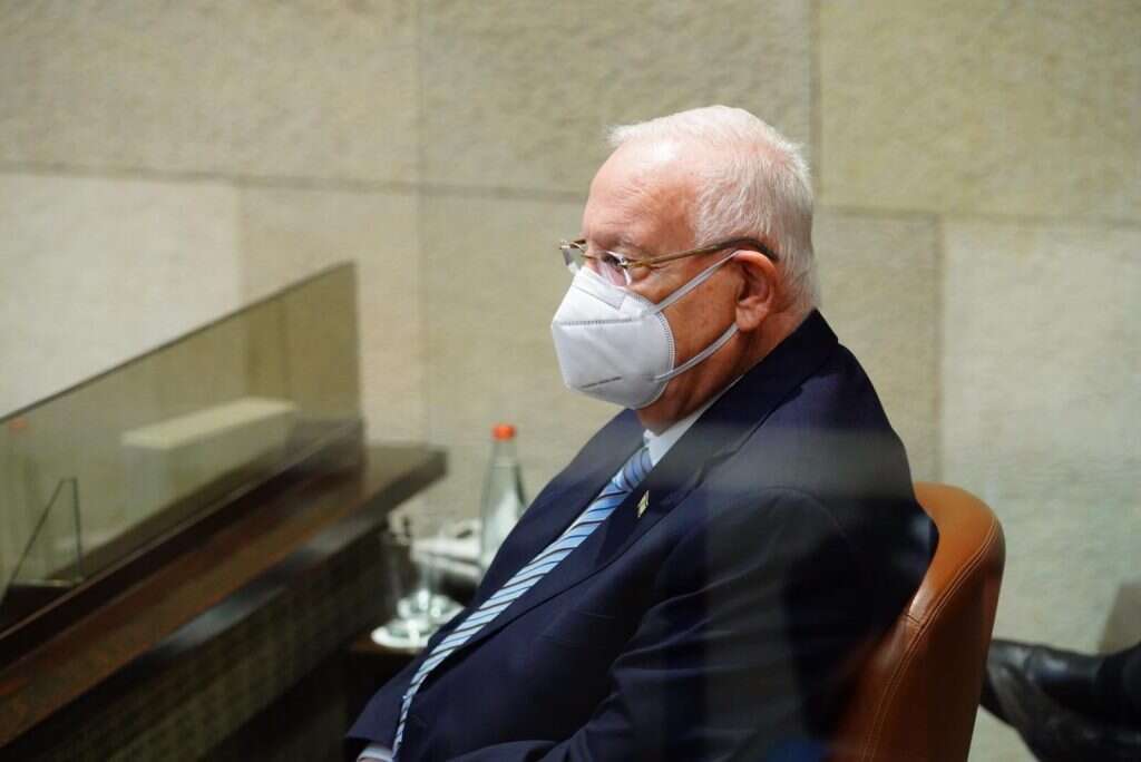 הנשיא ראובן ריבלין במליאה. | דוברות הכנסת/עדינה ולמן הנשיא ראובן ריבלין במליאה. | דוברות הכנסת/עדינה ולמן