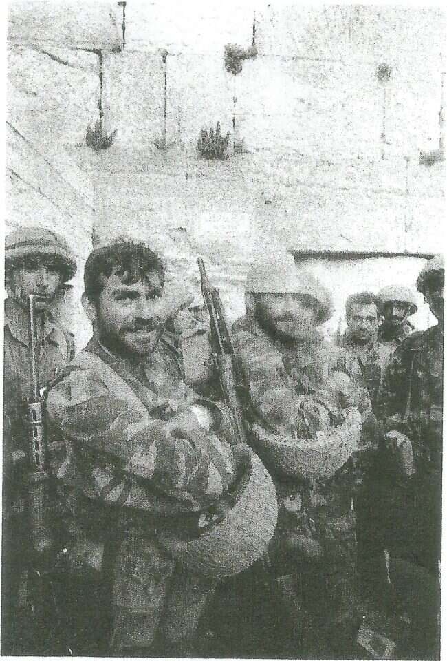 ליד הכותל המערבי. | באדיבות חיים כהן