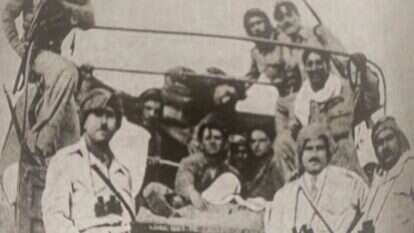 לוחמי גוש עציון נלקחים בשבי ירדן